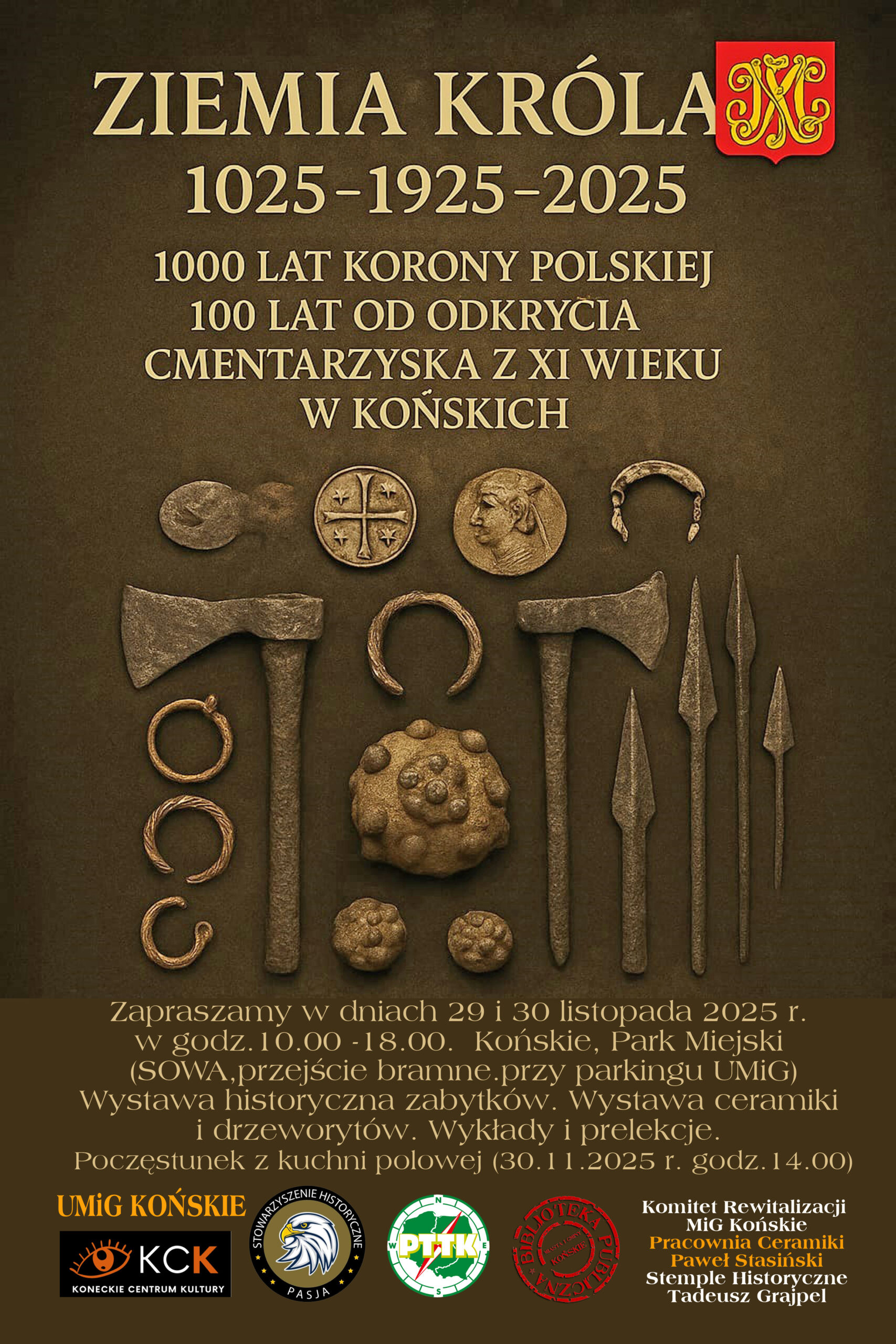 Plakat Ziemia Króla